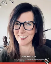 Cara McLeod said Thank you to Barb Keck and Music in Motion Canada. Testimonial.