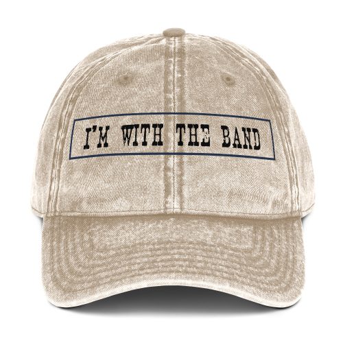 I'm with the band ball cap