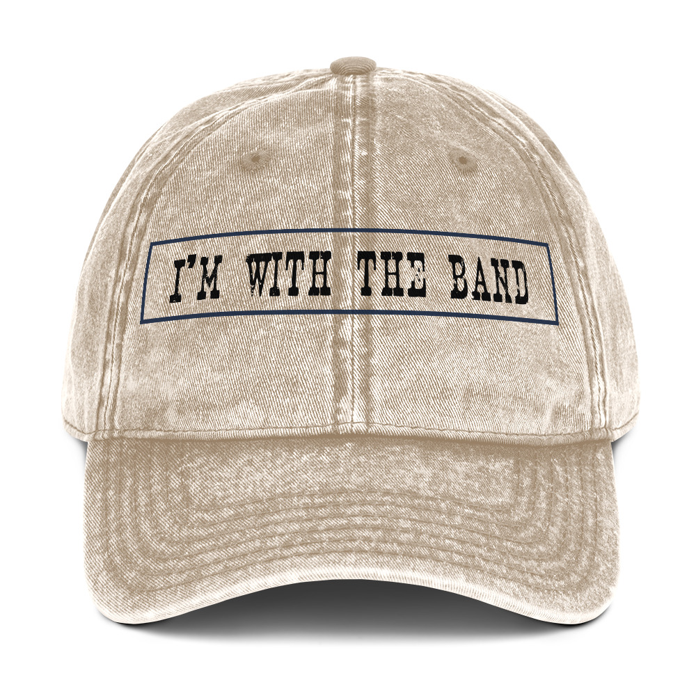 I'm with the band ball cap